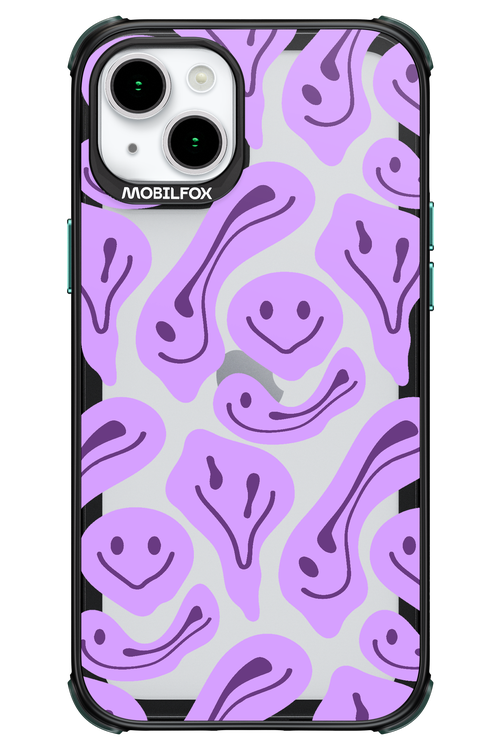 Fluid Smiley Purple - Apple iPhone 15 Plus