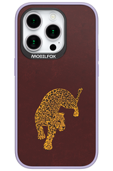 Burgundy Leopard - Apple iPhone 15 Pro