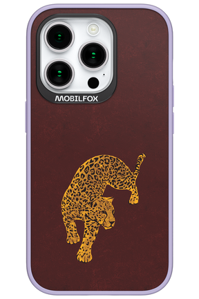 Burgundy Leopard - Apple iPhone 15 Pro