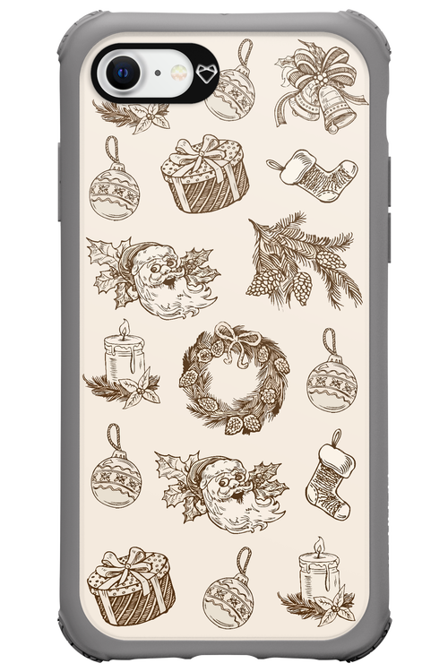 Christmas Paper - Apple iPhone SE 2022