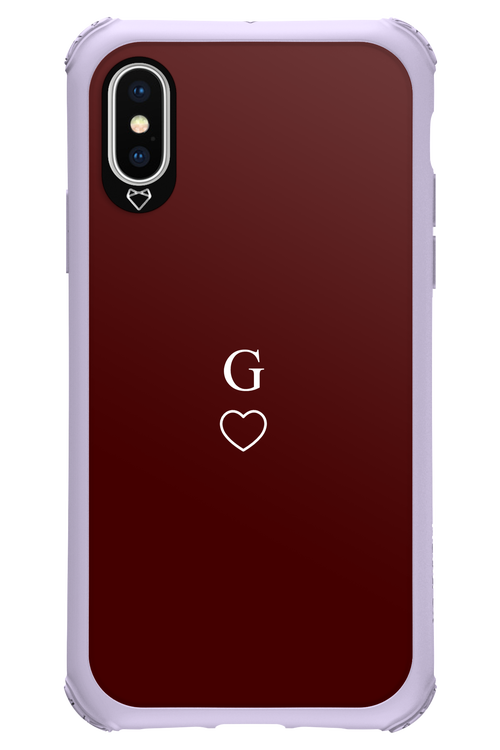 G Burgundia 2.0 - Apple iPhone X