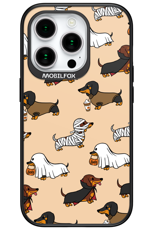 Scary Dachshund - Apple iPhone 15 Pro