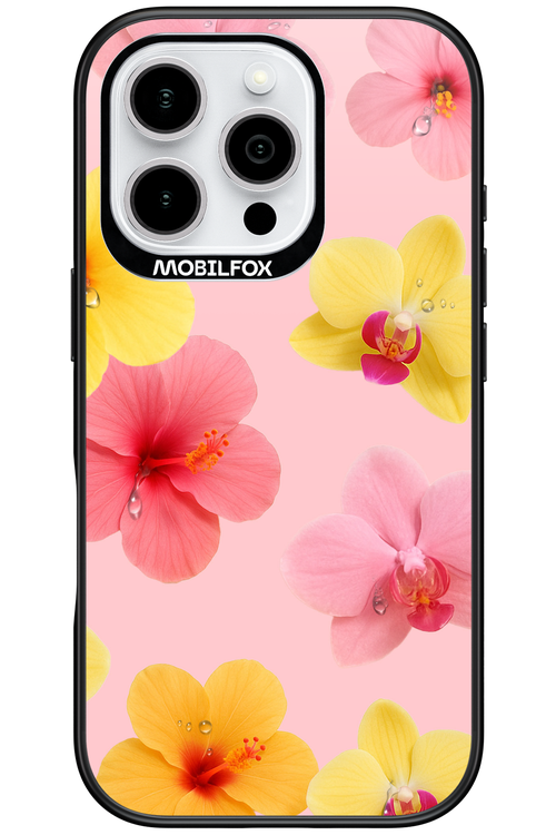 Sunset Flowers - Apple iPhone 16 Pro