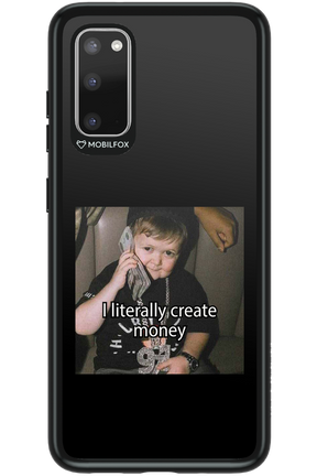 Create my money - Samsung Galaxy S20