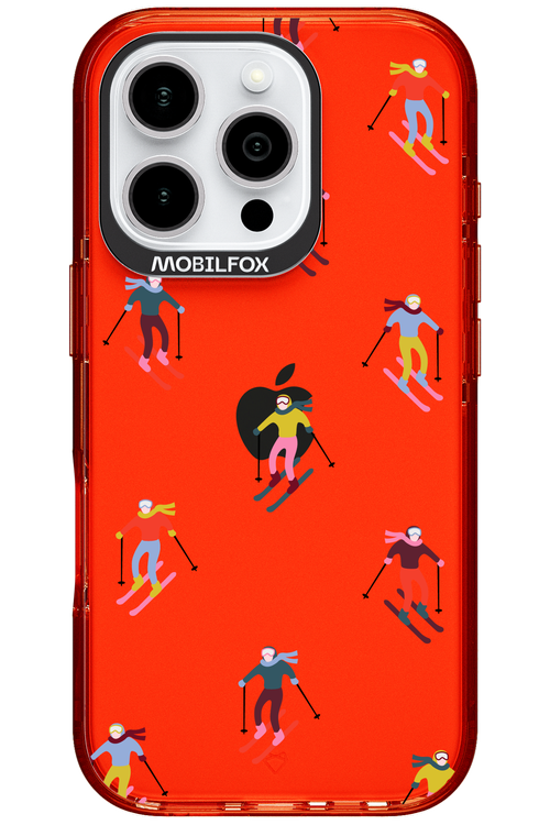 Snow Motion (Transparent) - Apple iPhone 16 Pro