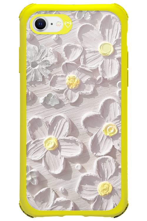 White Flowers 2.0 - Apple iPhone SE 2020