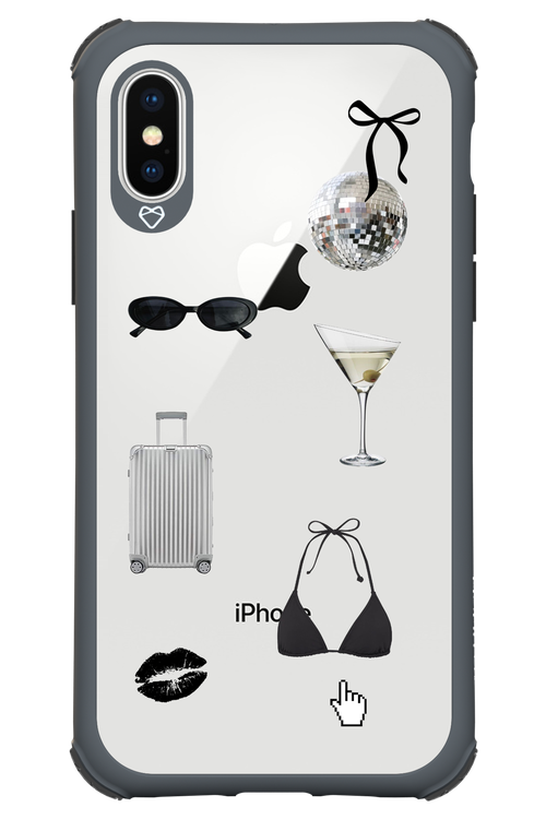 Silver Summer - Apple iPhone XS