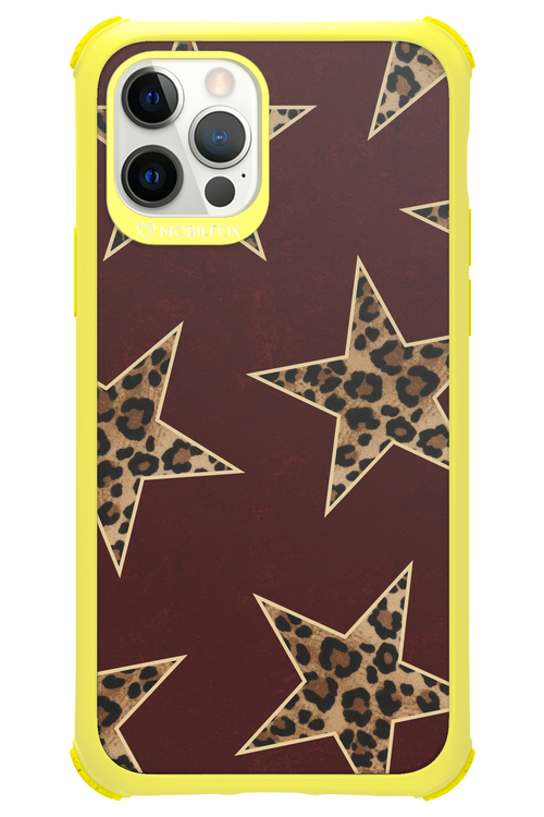 Wild Stars Burgundy - Apple iPhone 12 Pro
