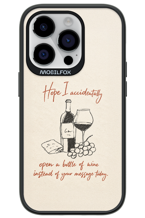 Bottle of wine 2.0 - Apple iPhone 14 Pro