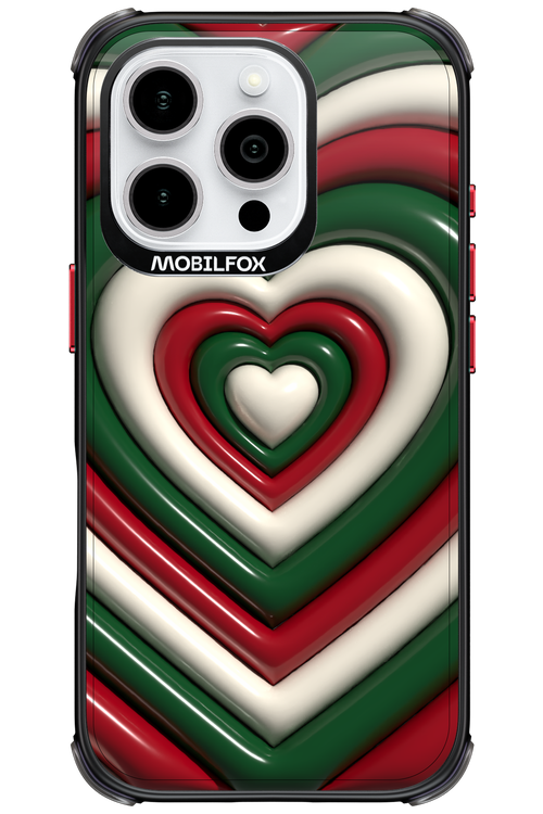 XMAS Hearts - Apple iPhone 16 Pro