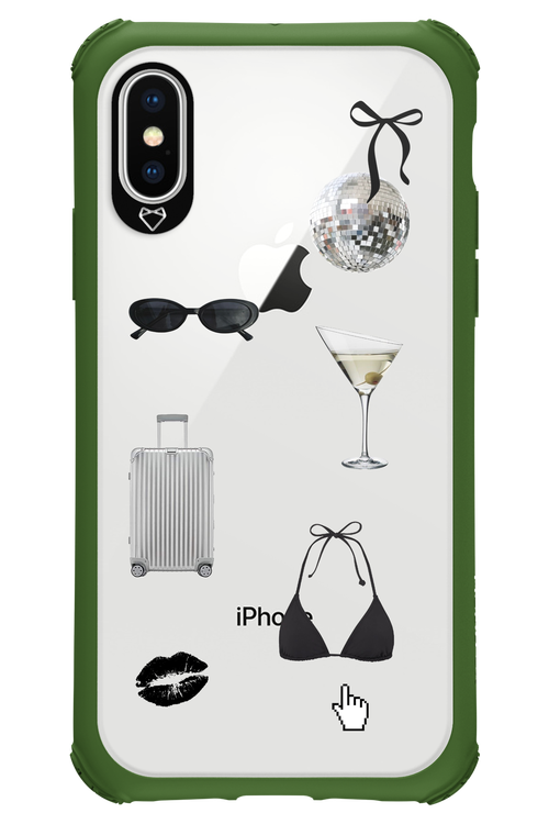 Silver Summer - Apple iPhone X