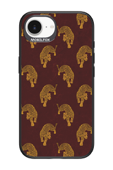 Burgundy Leopard Pattern - Apple iPhone 16e