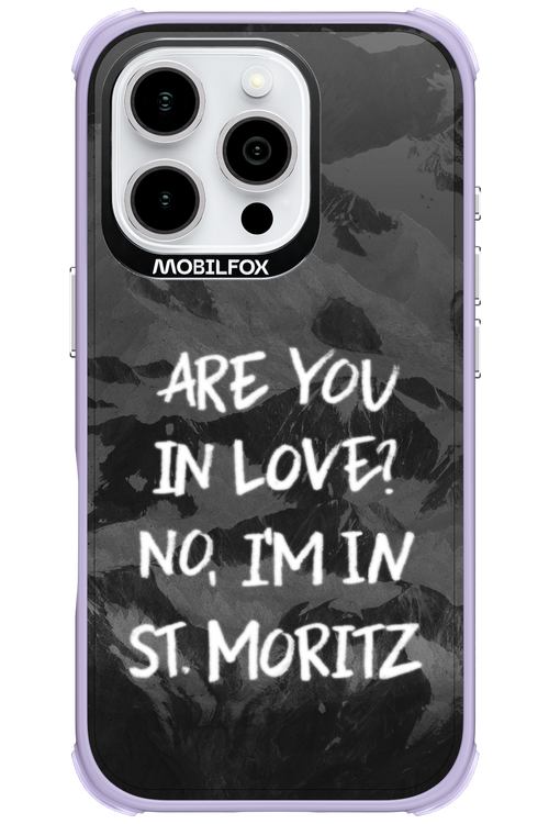 I'm in St. Moritz - Apple iPhone 16 Pro