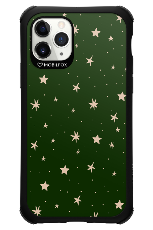 Forest Green Stars - Apple iPhone 11 Pro