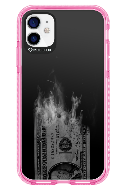Money Burn B&W 2.0 - Apple iPhone 11
