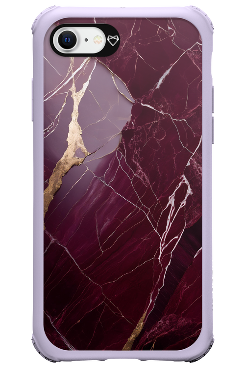 Burgundy Marble - Apple iPhone 7