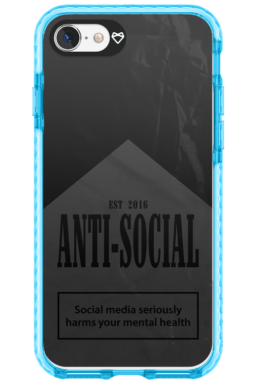 ANTI-SOCIAL (BLVCK) 2.0 - Apple iPhone SE 2020