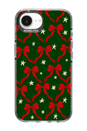 Bow & Stars (Green) - Apple iPhone 16e
