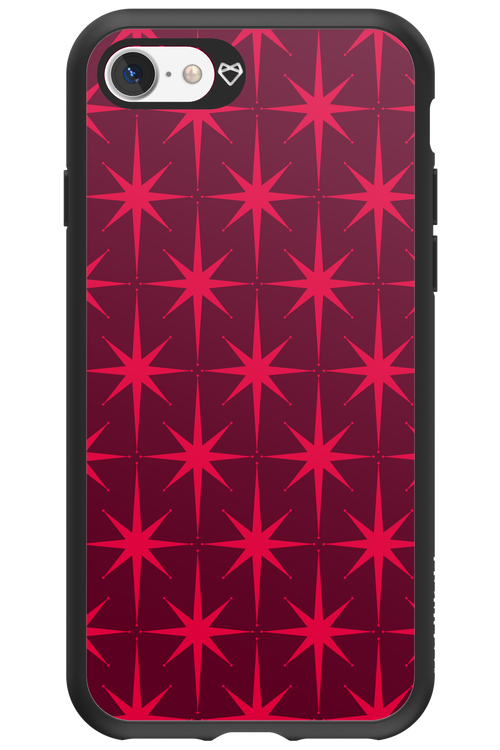 Burgundy Starss - Apple iPhone 7
