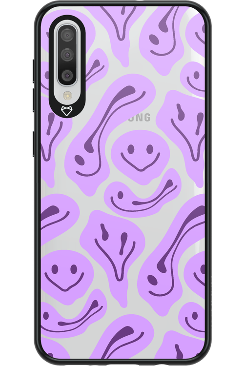 Fluid Smiley Purple - Samsung Galaxy A50