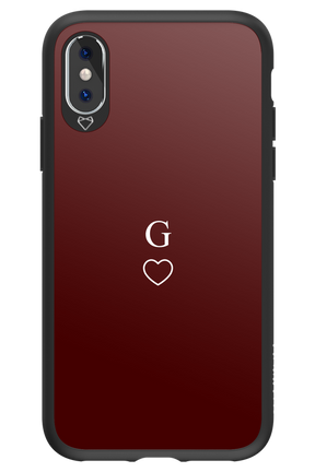 G Burgundia 2.0 - Apple iPhone X