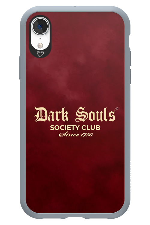 Dark Souls (Burgundy) - Apple iPhone XR
