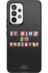Be Kind To Yourself Black - Samsung Galaxy A53