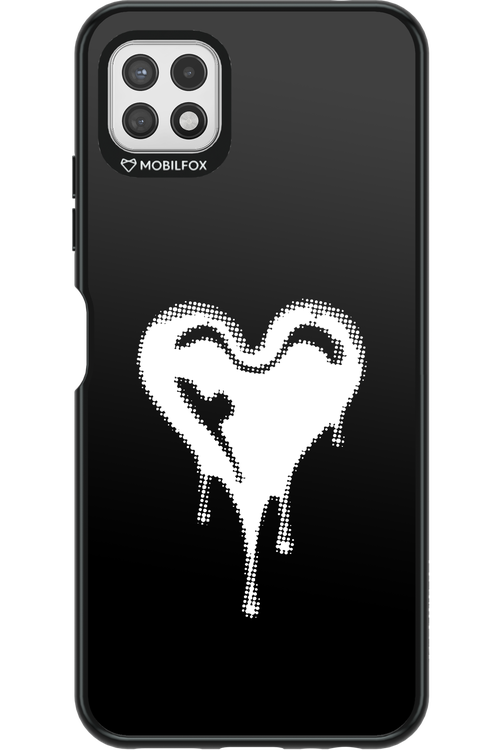 Heart Black - Samsung Galaxy A22 5G