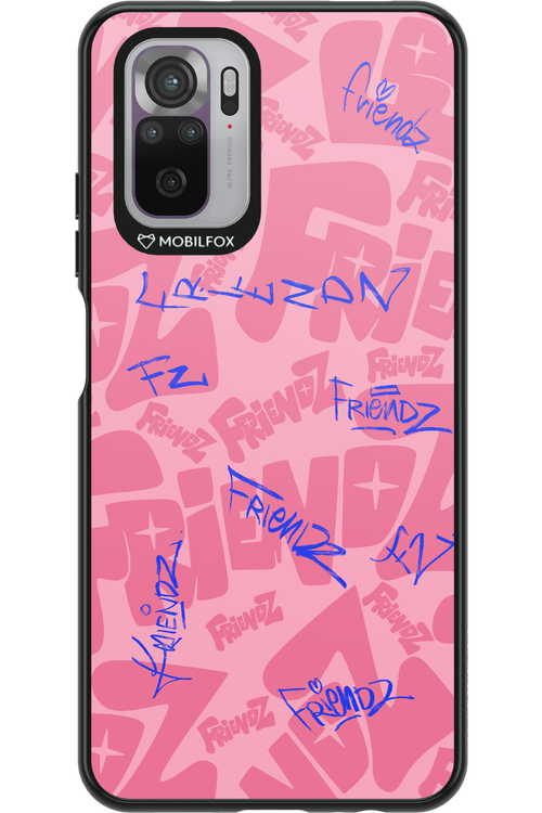FRIENDZ Pink - Xiaomi Redmi Note 10