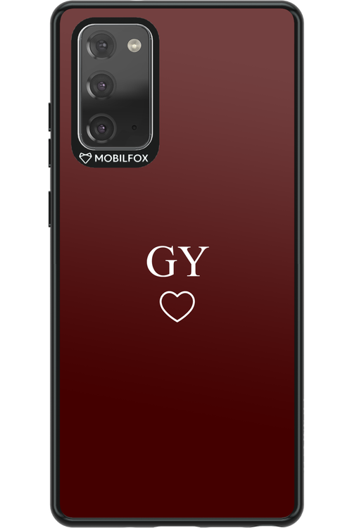 GY Burgundia 2.0 - Samsung Galaxy Note 20