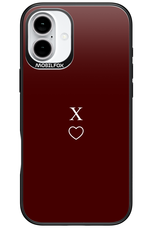 X Burgundia 2.0 - Apple iPhone 16 Plus