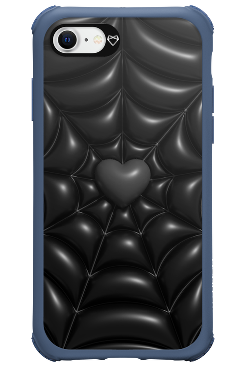 Black Spider Heart - Apple iPhone 8