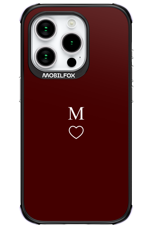 M Burgundia 2.0 - Apple iPhone 15 Pro