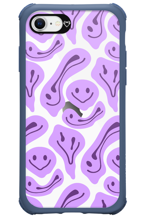 Fluid Smiley Purple - Apple iPhone SE 2022