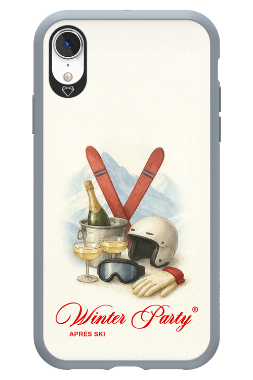 Winter Ski Party - Apple iPhone XR