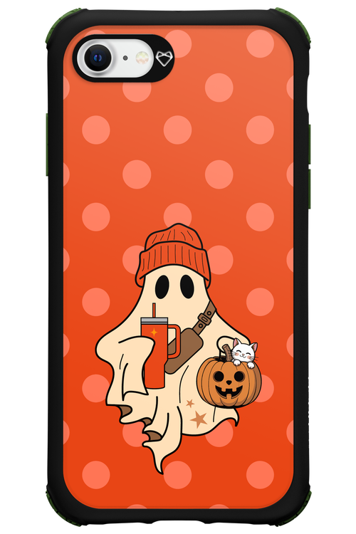 Ghost Girl (Orange) - Apple iPhone SE 2022