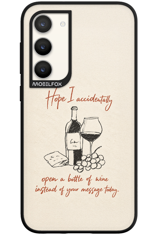 Bottle of wine 2.0 - Samsung Galaxy S23 Plus