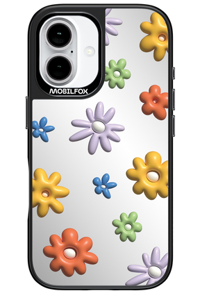 Pufferflowers Mirror - Apple iPhone 16