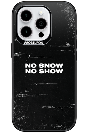 No snow, no show - Apple iPhone 16 Pro