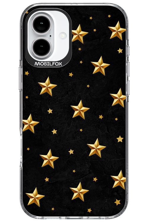 Golden Stars - Apple iPhone 16 Plus
