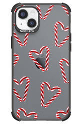 Candy Cane Hearts - Apple iPhone 14 Plus