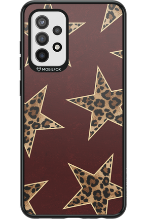 Wild Stars Burgundy - Samsung Galaxy A72