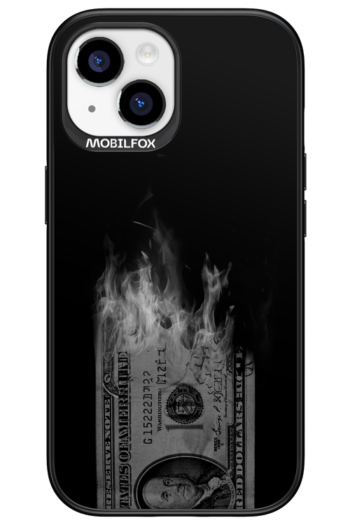 Money Burn B&W 2.0 - Apple iPhone 15