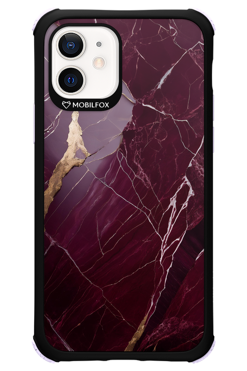 Burgundy Marble 2.0 - Apple iPhone 12