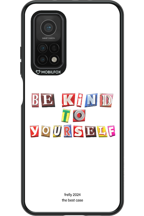 Be Kind To Yourself White - Xiaomi Mi 10T 5G