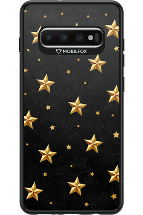 Golden Stars - Samsung Galaxy S10+