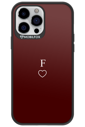 F Burgundia 2.0 - Apple iPhone 13 Pro Max
