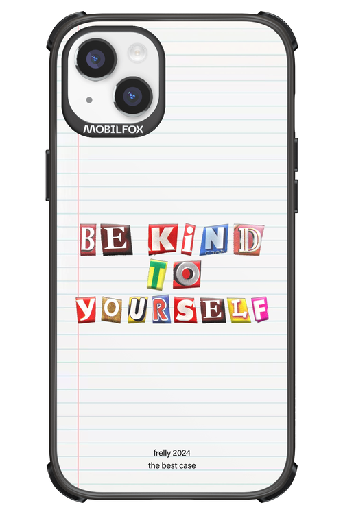 Be Kind To Yourself Notebook - Apple iPhone 14 Plus