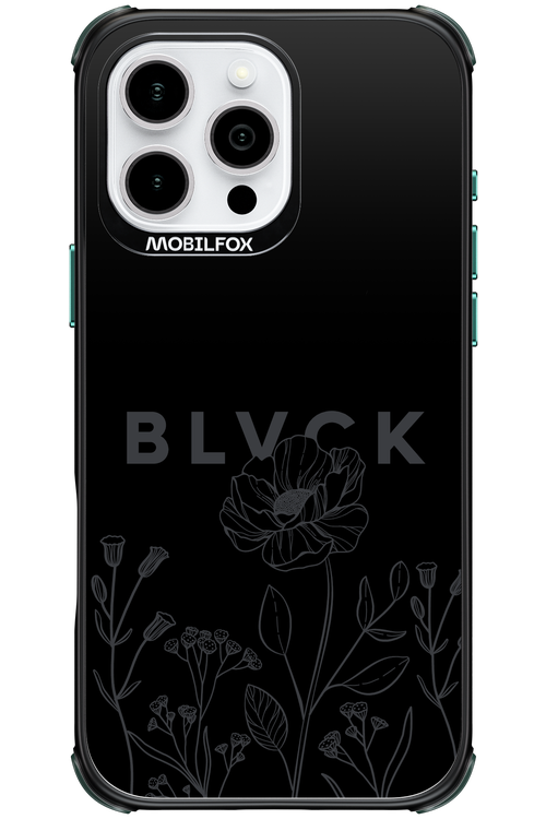 Black Flowers - Apple iPhone 16 Pro Max