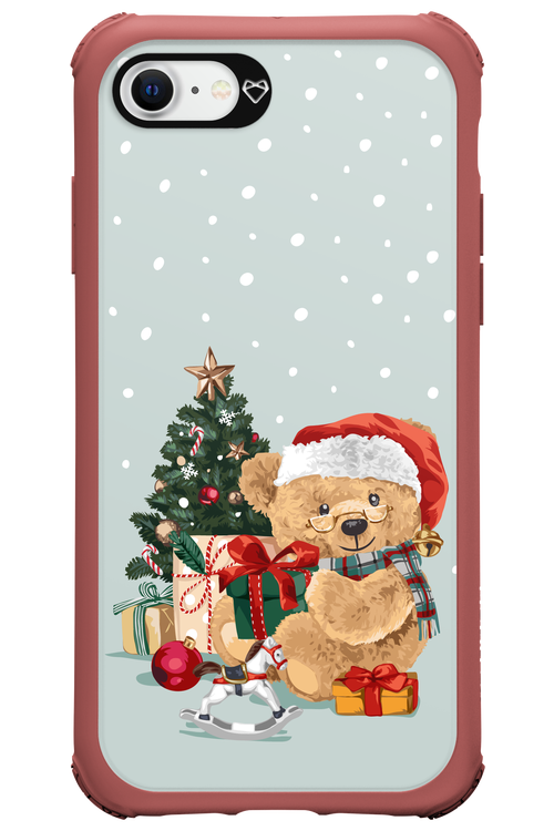 Merry Christmas Bear - Apple iPhone SE 2020